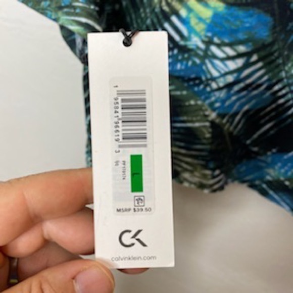 NWT Calven Klein Performance Line mid-drift top size large - Picture 6 of 11